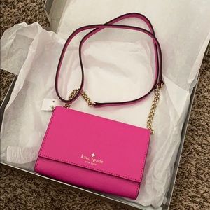 Hot pink Kate Spade purse